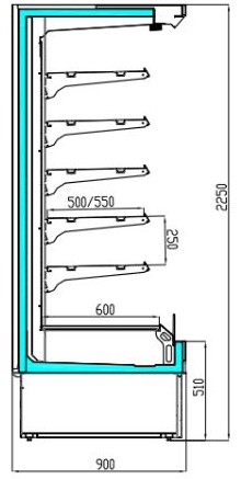 Kreta_B090-H225_Schnitt