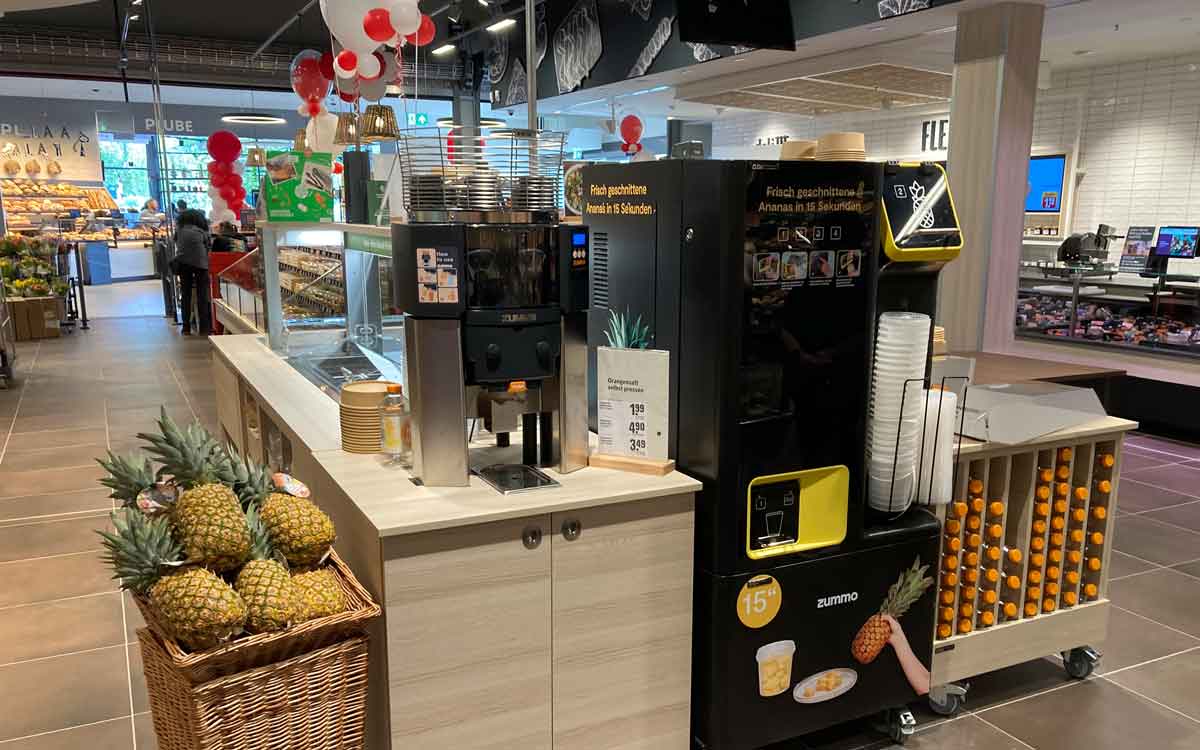 Die Frischeoase im REWE Markt in Bühl